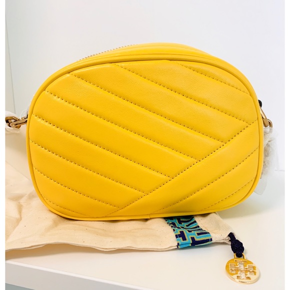 Tory Burch Kira Leather Small Camera Crossbody Bag - Picture 11 of 16